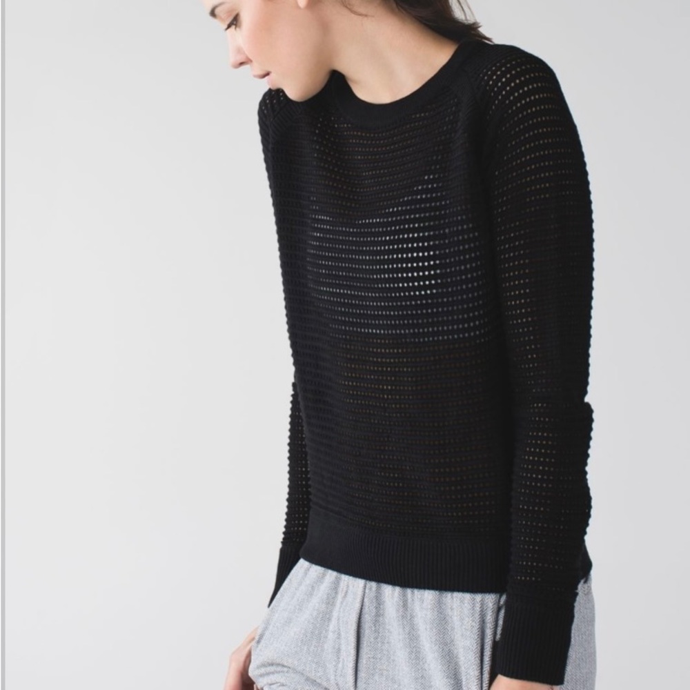 Lululemon Devi Crew Pointelle Sweater